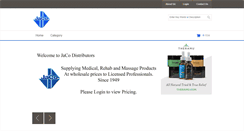 Desktop Screenshot of jacodistributors.com
